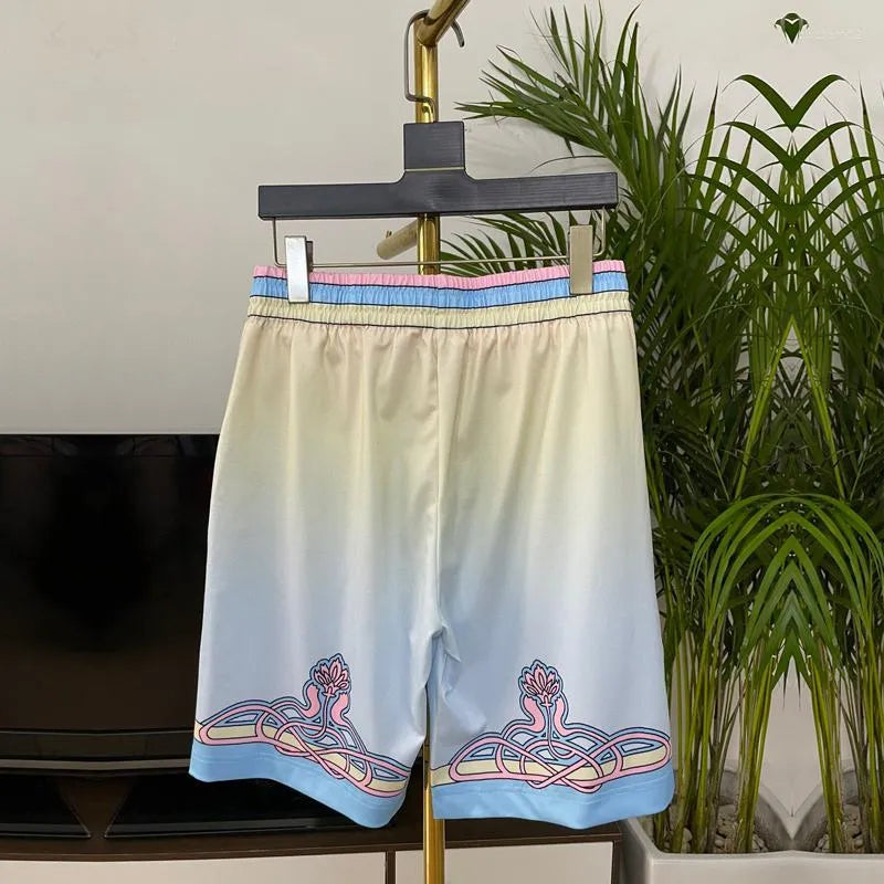 Herren -Tracksuits Herren -Kleidungsdruck Set Kurzärmelige Mode Hawaiian Shirt Sommer Casual Floral Beach Zweiteilige Sets