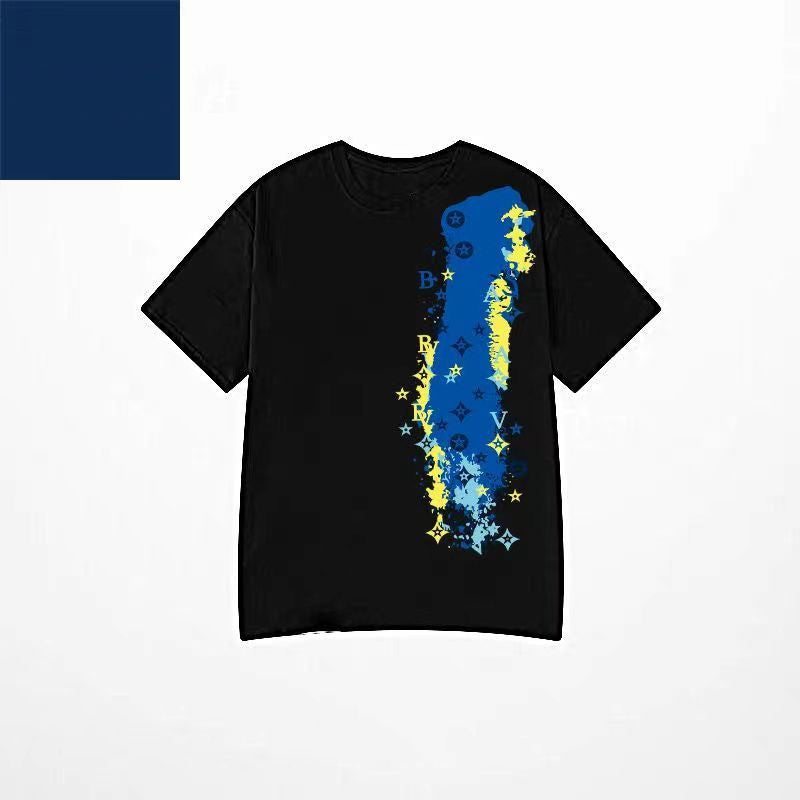Herren T-Shirts Mann T-Shirt Homme Herren T-Shirt Designer Tops Brief Druck Übergroß