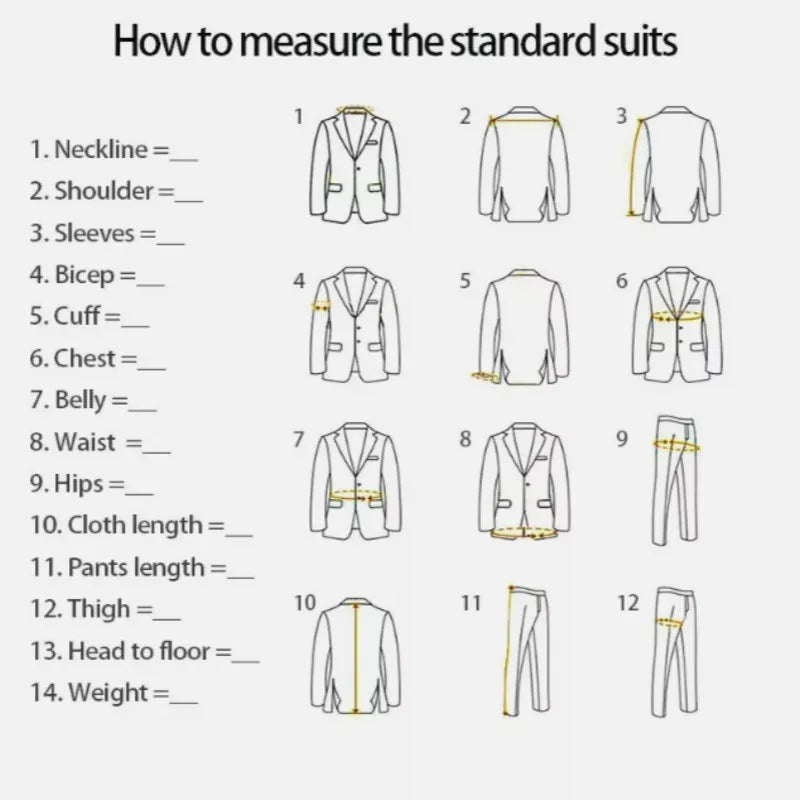 Wunderschöne Hochzeitstuxedos Applikationen Perlen Männer Anzug Ihren Höhepunkt 2 -Stück -Set -Jacke Hosen Bräutigam Business Blazer Gepindert
