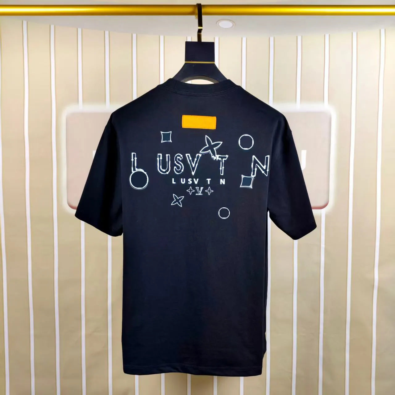 Herren T-Shirts Mann T-Shirt Homme Herren T-Shirt Designer Tops Brief Druck Übergroß