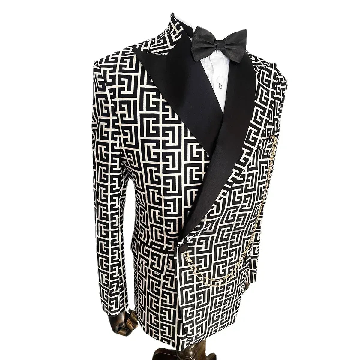 Plaid Hochzeitsanzüge Für Männer 2 Pcs Slim Fit Wedding Smokedo Formal Abschlussball Italiener Mode Check Blazer Mit Hosen Set 2024