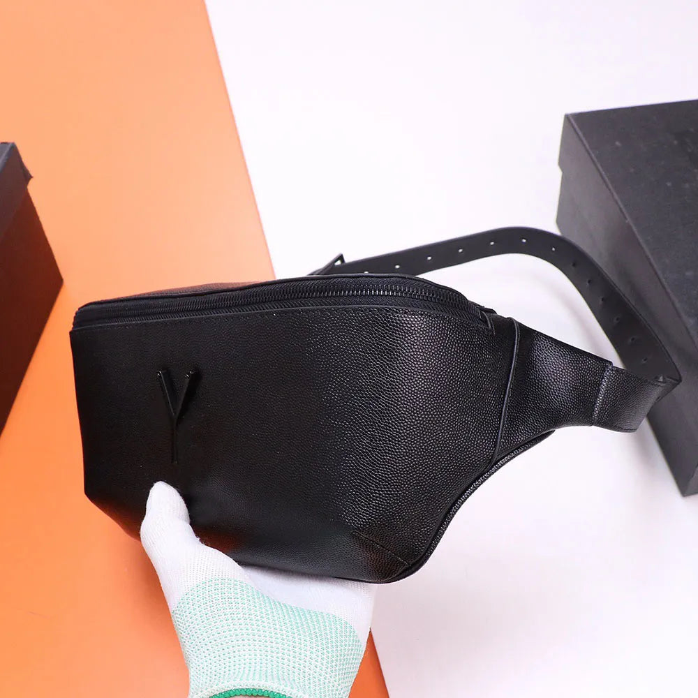 10A Premium -Qualität Kaviar Fanny Pack Echtes Leder -Bumbag -Beutel Spiegel -Qualität Designerin Bum Bag Taillenbeutel Mini Taillenbeutel Brustbeutel Frauen Crossbody Bags