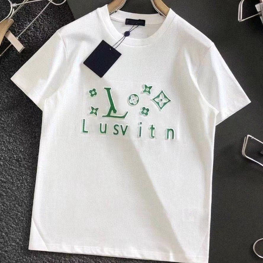 Herren T-Shirts Mann T-Shirt Homme Herren T-Shirt Designer Tops Brief Druck Übergroß